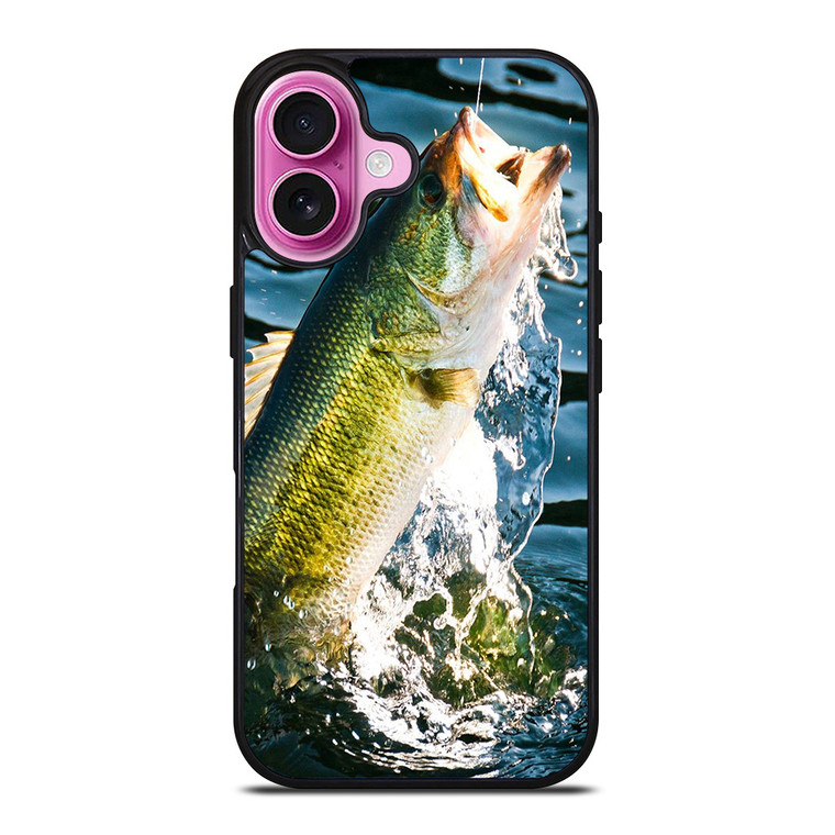 BASS FISHING iPhone 16 Plus Case Cover