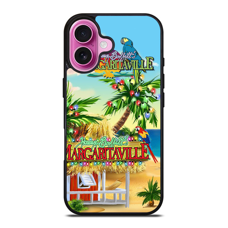 BEACH JIMMY BUFFETS MARGARITAVILLE iPhone 16 Plus Case Cover