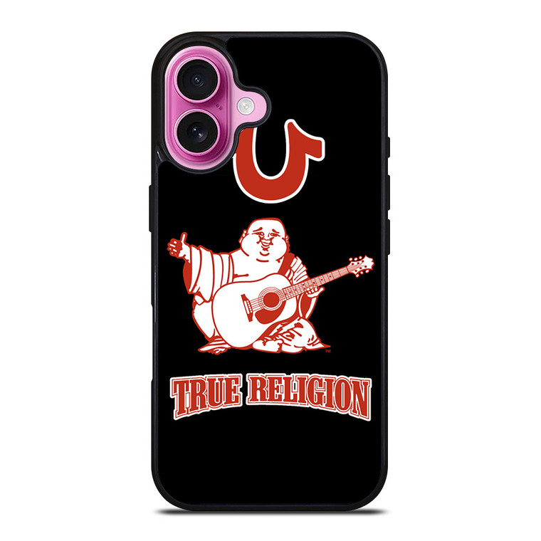 BIG BUDDHA TRUE RELIGION LOGO iPhone 16 Plus Case Cover