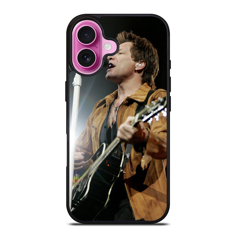 BON JOVI JON SING iPhone 16 Plus Case Cover