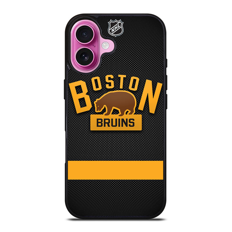 BOSTON BRUINS NHL ICON iPhone 16 Plus Case Cover