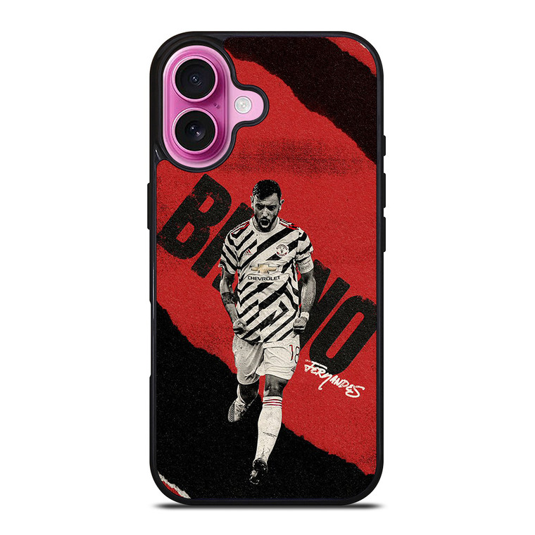 BRUNO FERNANDES MANCHESTER UNITED 3RD KIT iPhone 16 Plus Case Cover