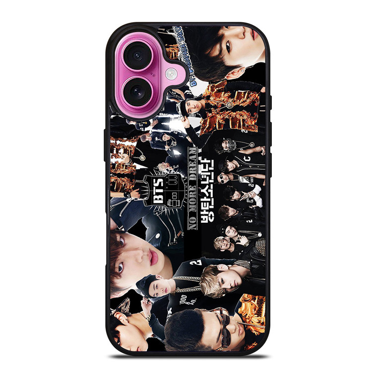 BTS BANGTAN BOYS COLLAGE iPhone 16 Plus Case Cover