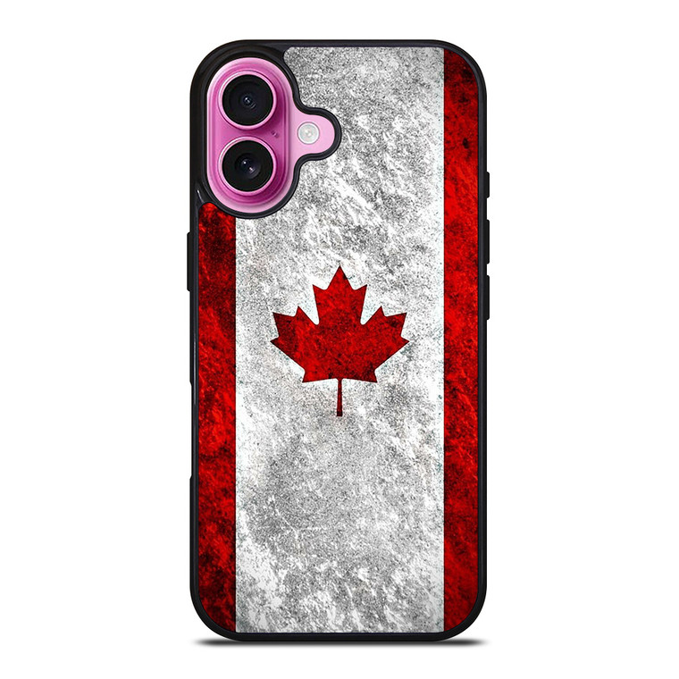 CANADA NATIONAL FLAG iPhone 16 Plus Case Cover