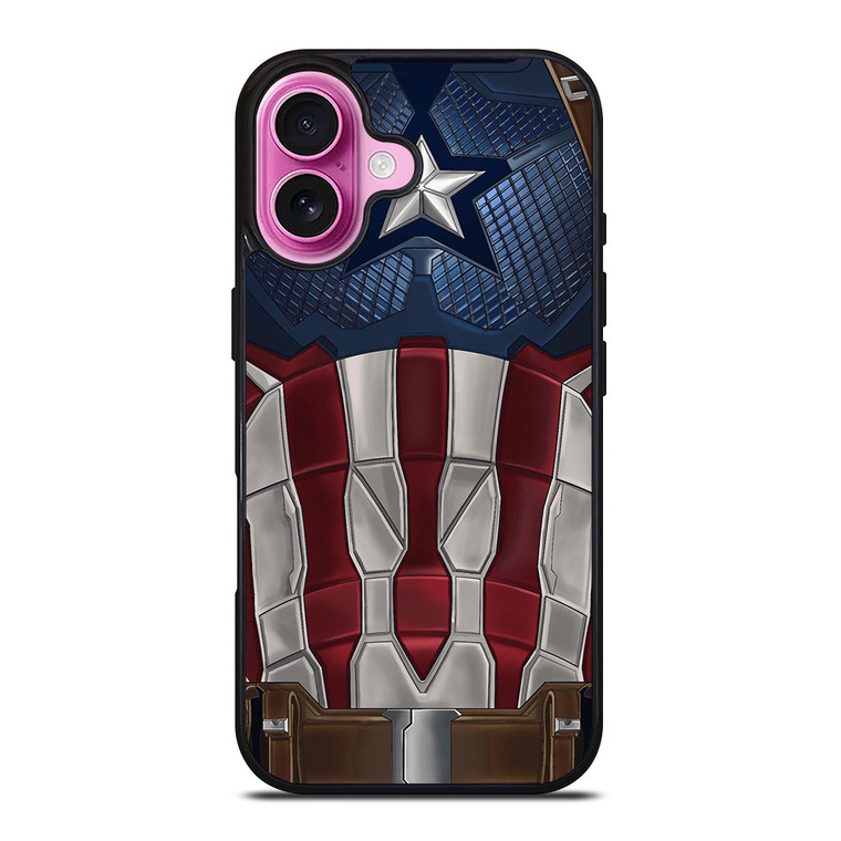 CAPTAIN AMERICA CHEST iPhone 16 Plus Case Cover