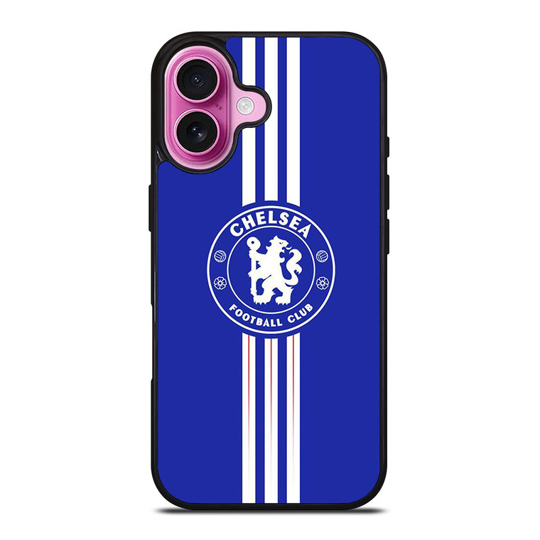 CHELSEA FC LOGO FOOTBALL iPhone 16 Plus Case Cover