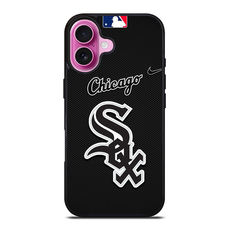 CHICAGO WHITE SOX LOGO BASEBALL MLB NIKE iPhone 16 Plus Case Cover CHICAGO WHITE SOX LOGO BASEBALL MLB NIKE iPhone 16 Plus Case Cover