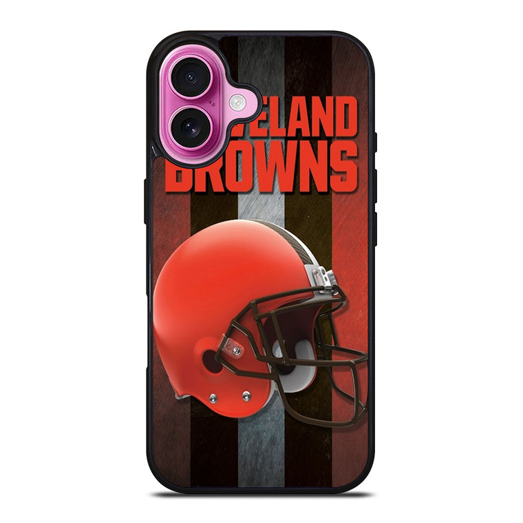 CLEVELAND BROWNS DAWG POUND FOOTBALL iPhone 16 Plus Case Cover