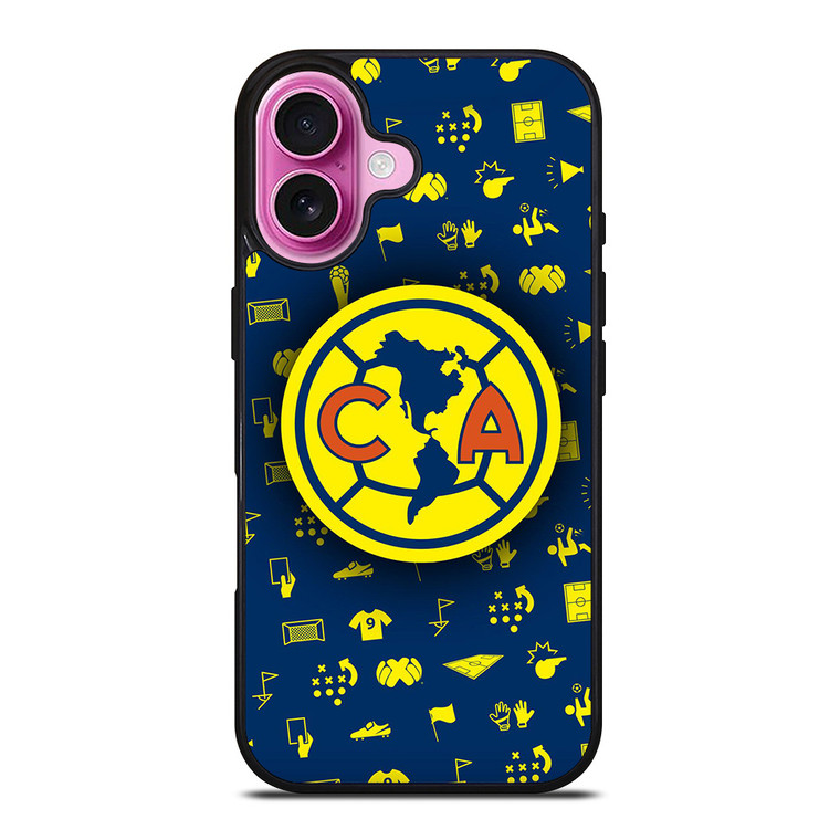 CLUB AMERICA AGUILAS FOOTBALL CLUB iPhone 16 Plus Case Cover
