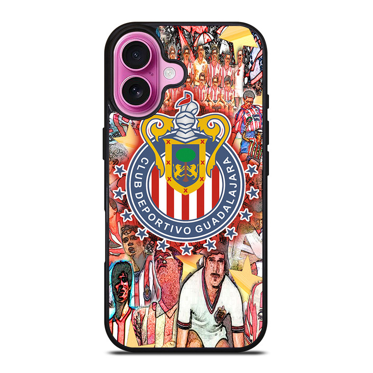 CLUB DEPORTIVO GUADALAJARA CHIVAS iPhone 16 Plus Case Cover