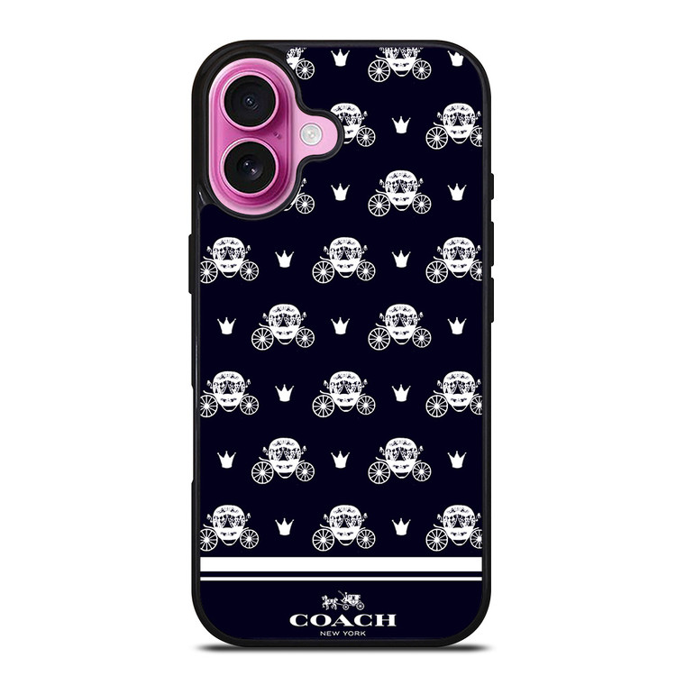 COACH NEW YORK CART iPhone 16 Plus Case Cover