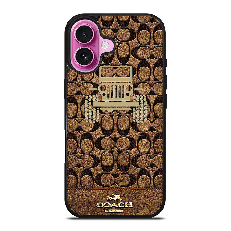 COACH NEW YORK JEEP 2 iPhone 16 Plus Case Cover