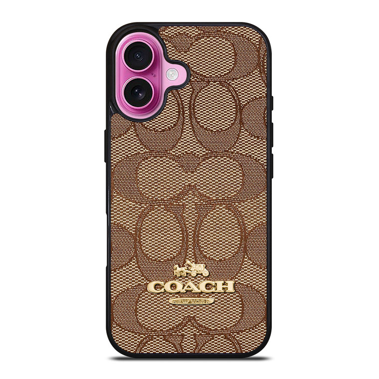 COACH NEW YORK PATTERN iPhone 16 Plus Case Cover