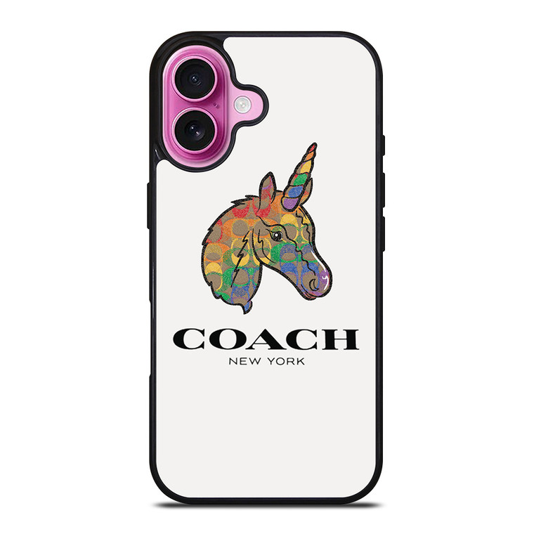COACH NEW YORK UNICORN iPhone 16 Plus Case Cover