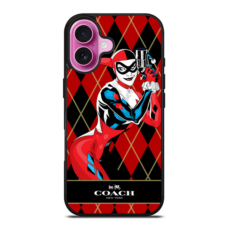COACH NEW YORK X HARLEY QUINN iPhone 16 Plus Case Cover