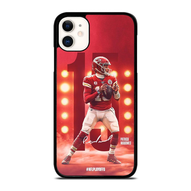 PATRICK MAHOMES 15 KANSAS CITY CHIEFS iPhone 11 Case Cover