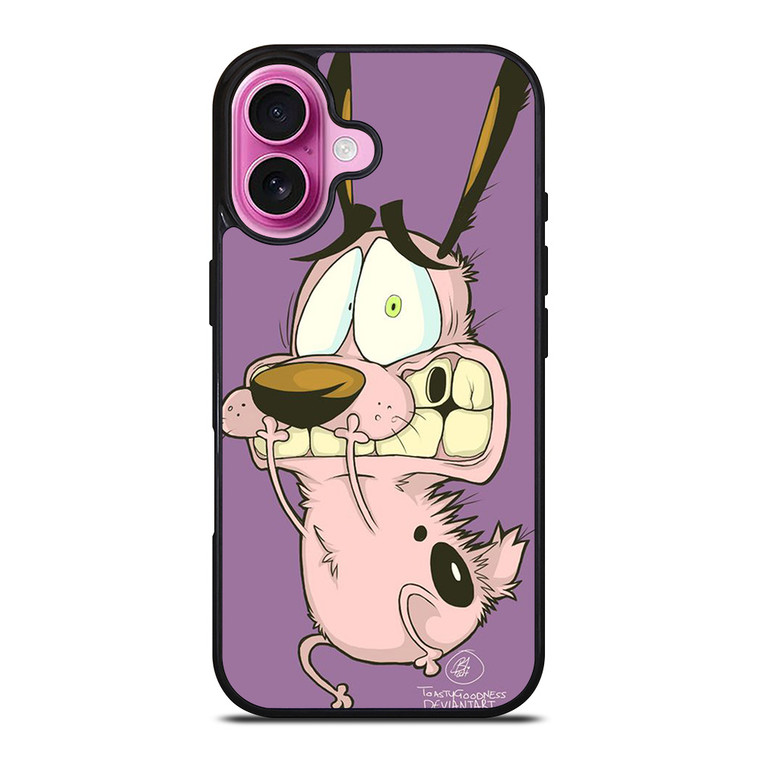 COURAGE THE COWARDLY DOG iPhone 16 Plus Case Cover