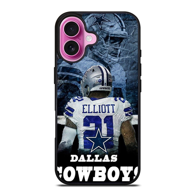 DALLAS COWBOYS EZEKIEL ELLIOTT iPhone 16 Plus Case Cover