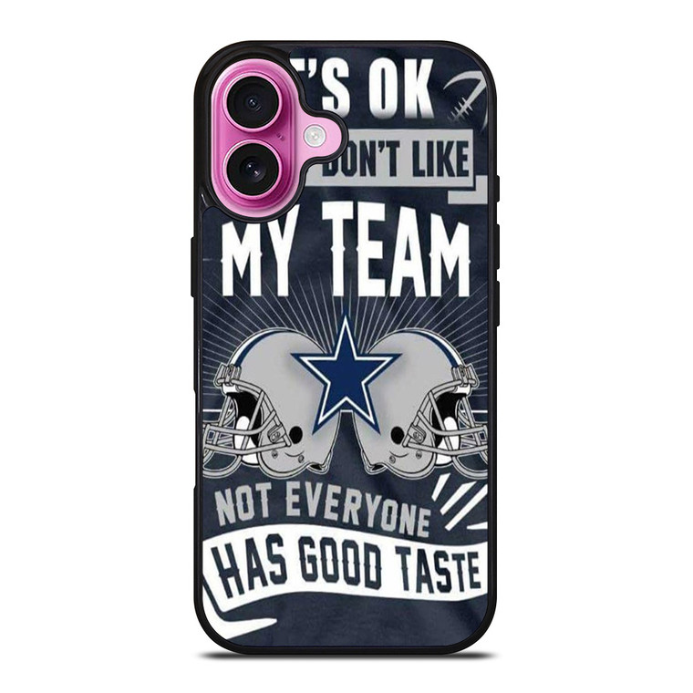 DALLAS COWBOYS IT'S OK iPhone 16 Plus Case Cover