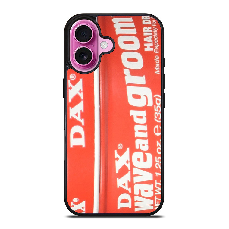 DAX WAVE AND GROOM POMADE iPhone 16 Plus Case Cover DAX WAVE AND GROOM POMADE iPhone 16 Plus Case Cover