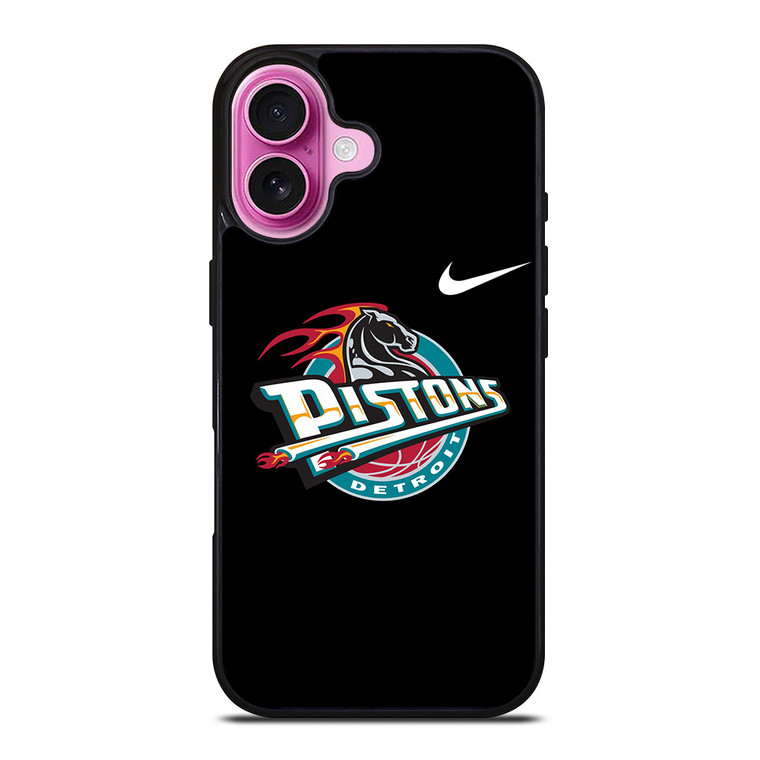 DETROIT PISTONS NIKE iPhone 16 Plus Case Cover