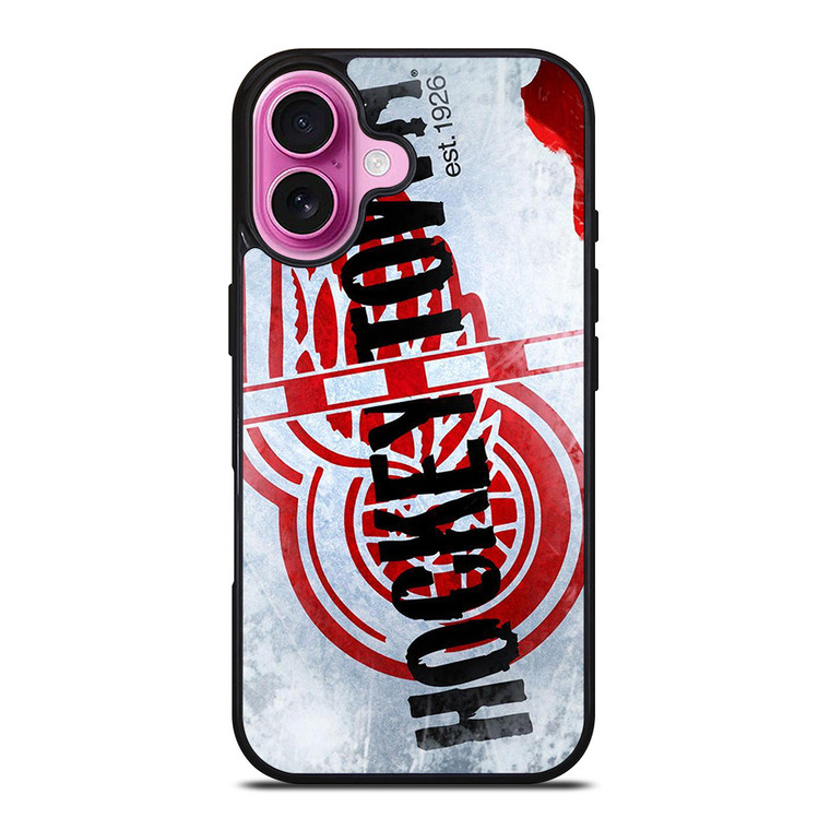 DETROIT REDWINGS NHL iPhone 16 Plus Case Cover