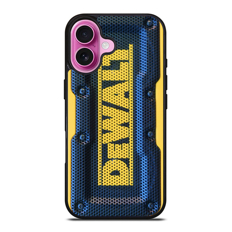 DEWALT JOBSITE SPEAKER iPhone 16 Plus Case Cover