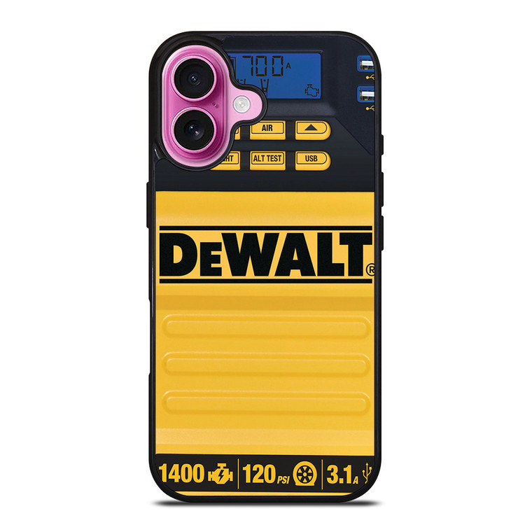 DEWALT JUMP STARTER iPhone 16 Plus Case Cover