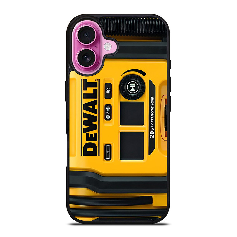 DEWALT LOGO INFLATOR ICON iPhone 16 Plus Case Cover