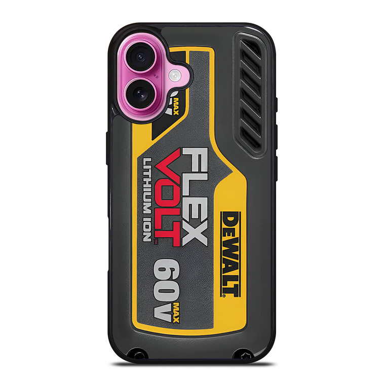 DEWALT TOOL FLEXVOLT BATTERY iPhone 16 Plus Case Cover