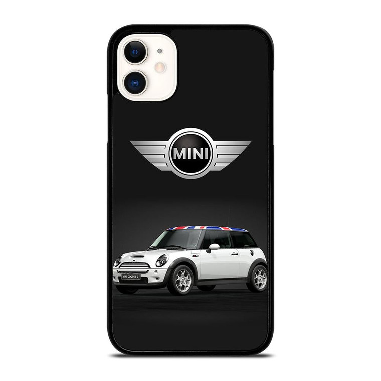 UNION JACK BLUE MINI COPER CAR iPhone 11 Case Cover