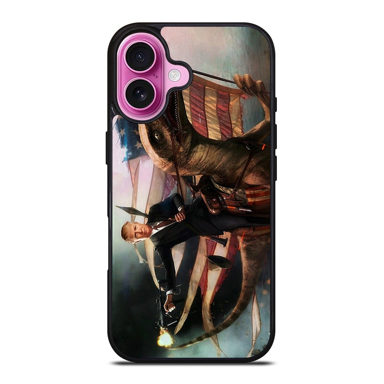 DONALD TRUMP AMERICAN RAPTOR iPhone 16 Plus Case Cover DONALD TRUMP AMERICAN RAPTOR iPhone 16 Plus Case Cover