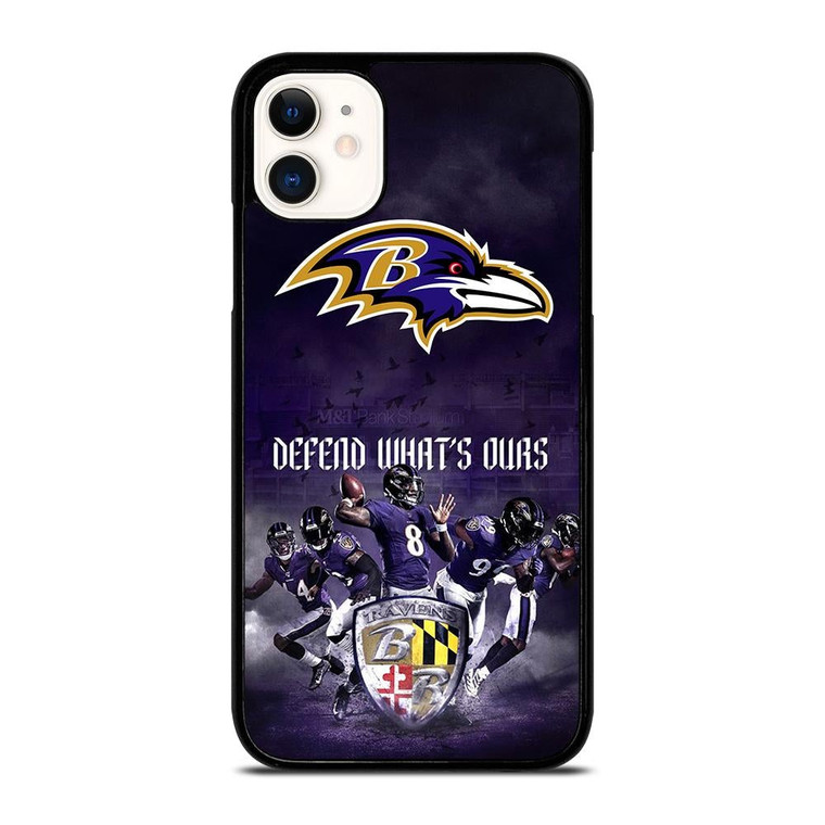 BALTIMORE RAVENS FOOTBALL TEAM iPhone 11 Case Cover