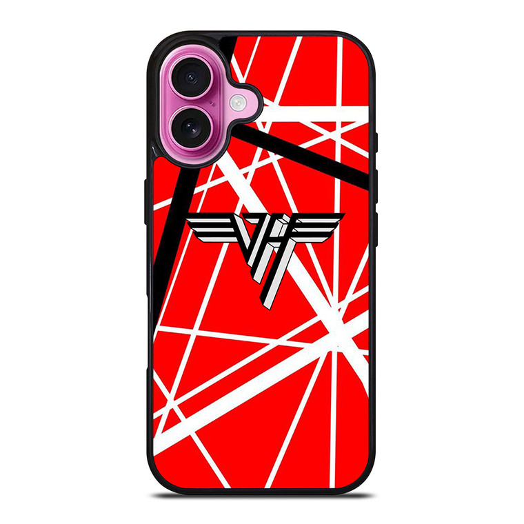 EDDIE VAN HALEN LOGO GUITAR iPhone 16 Plus Case Cover