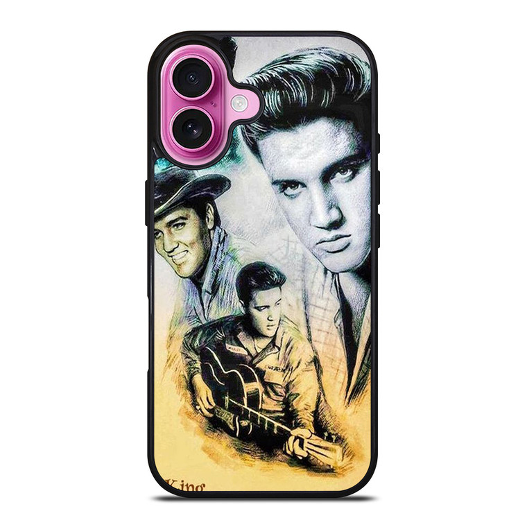 ELVIS PRESLEY ART THE KING iPhone 16 Plus Case Cover