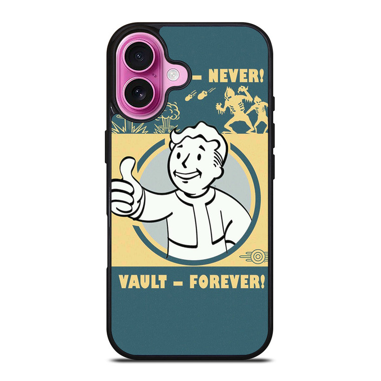 FALLOUT VAULT FOREVER iPhone 16 Plus Case Cover