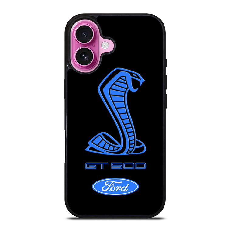 FORD MUSTANG SHELBY COBRA GT 500 iPhone 16 Plus Case Cover