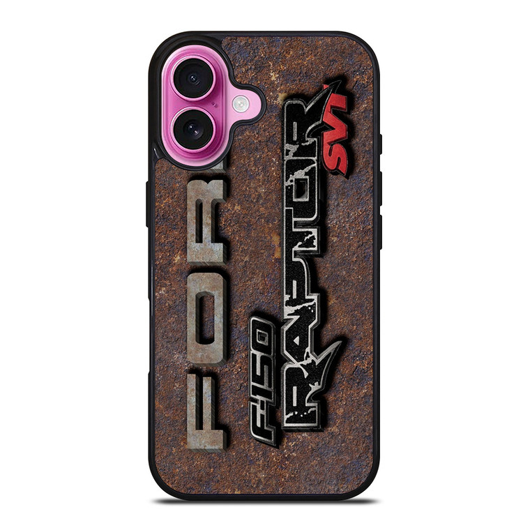 FORD RAPTOR METAL LOGO iPhone 16 Plus Case Cover
