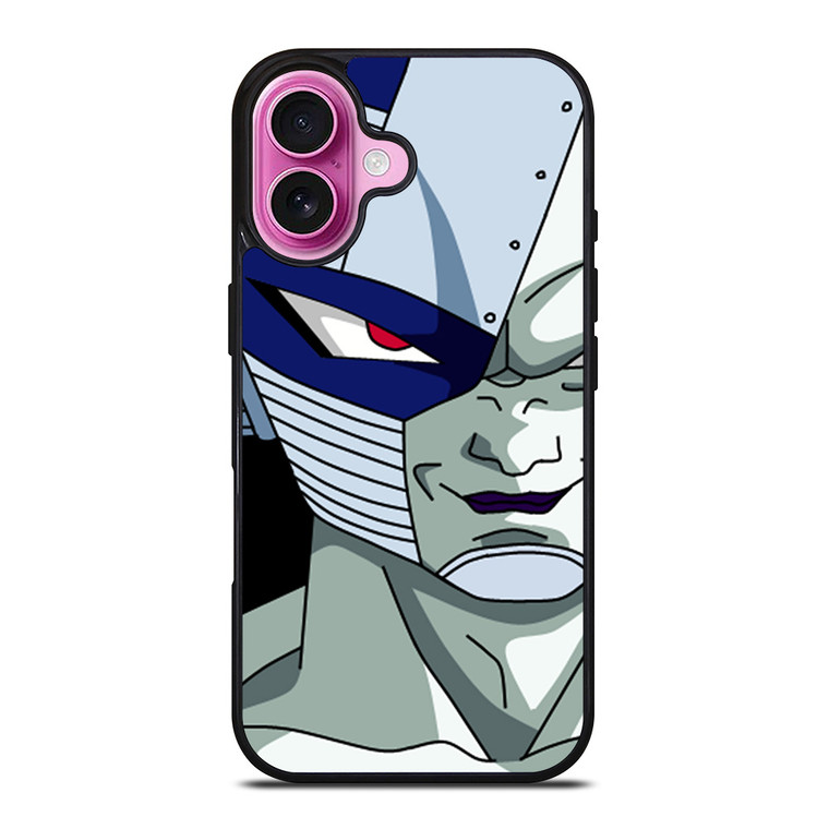 FRIEZA ANDROID FACE DRAGON BALL Z iPhone 16 Plus Case Cover