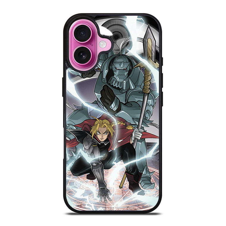 FULLMETAL ALCHEMIST EDWARD AND ALPHONSE ELRIC iPhone 16 Plus Case Cover