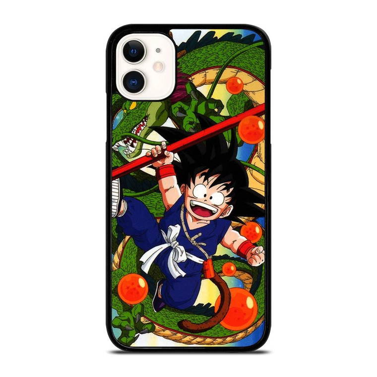 DRAGON BALL Z SHENLONG AND KIDS GOKU iPhone 11 Case Cover