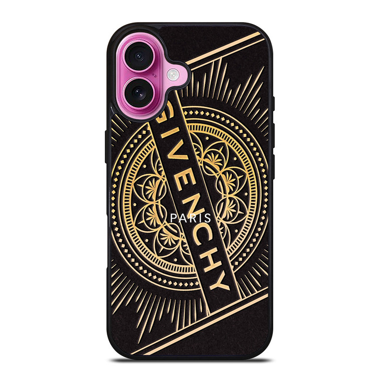 GIVENCHY PARIS GOLD ART iPhone 16 Plus Case Cover