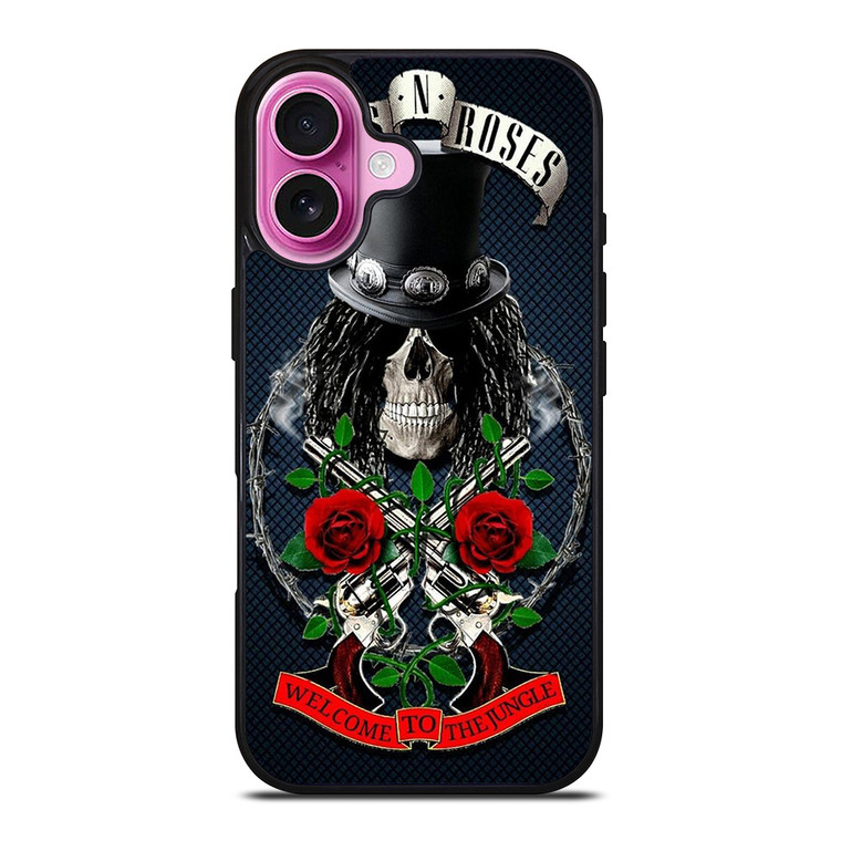 GUNS N ROSES GROUP ROCK BAND iPhone 16 Plus Case Cover