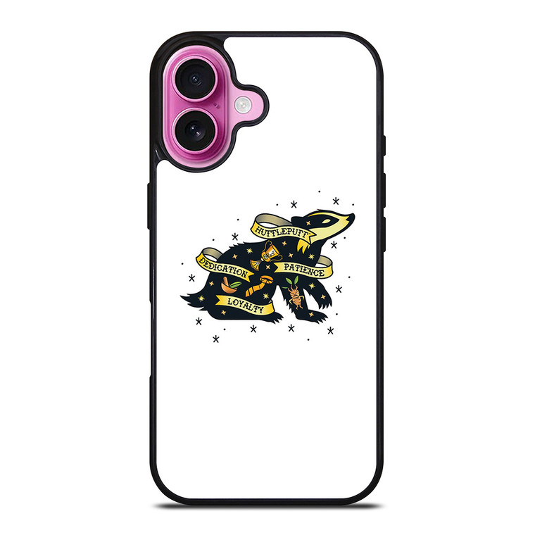 HARRY POTTER BADGER HUFFLEPUFF iPhone 16 Plus Case Cover
