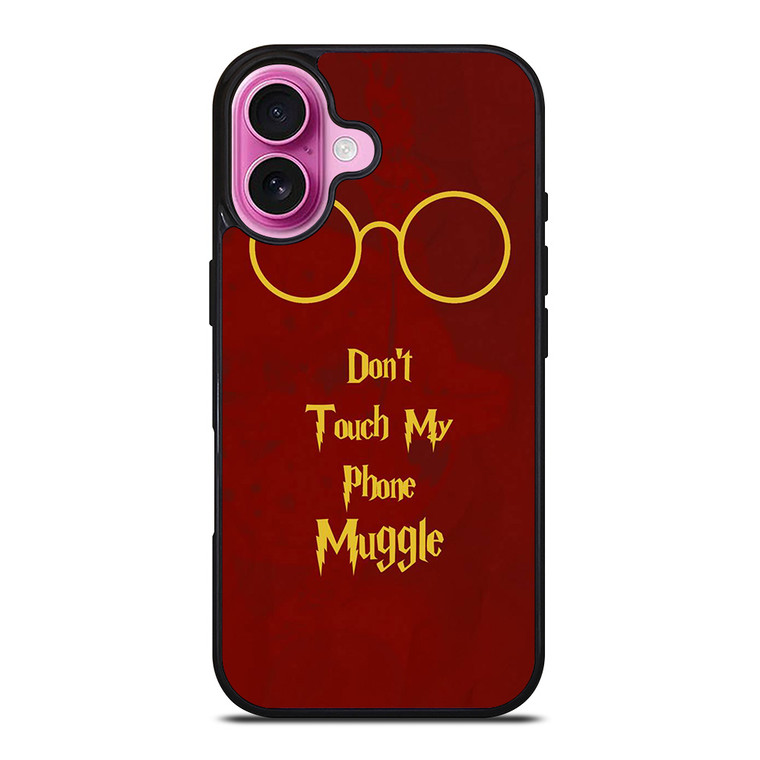 HARRY POTTER DONT TOUCH MY PHONE iPhone 16 Plus Case Cover
