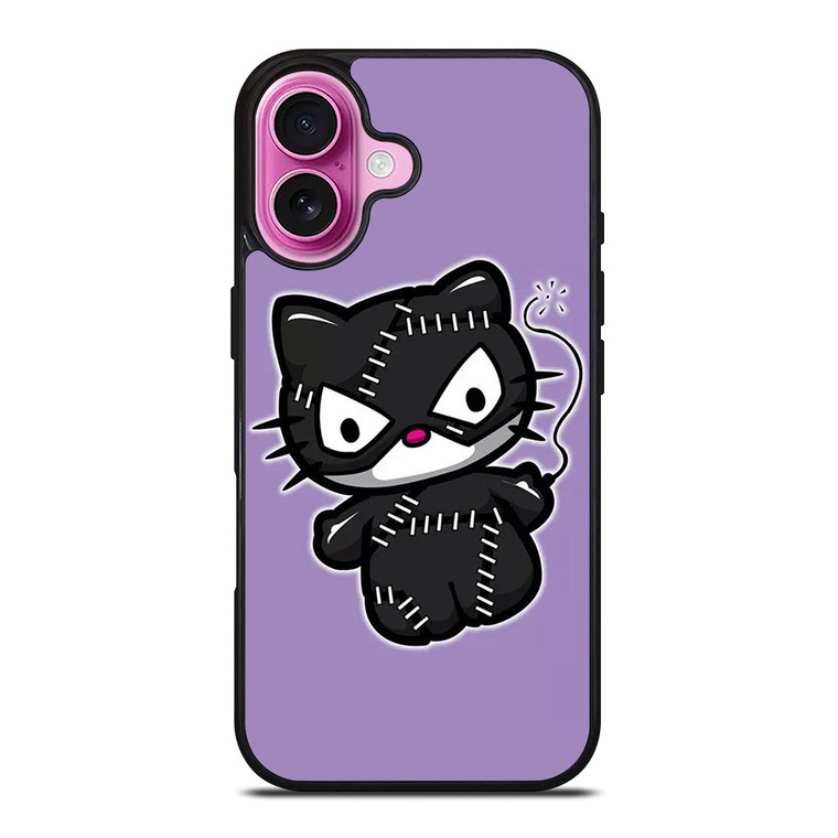 HELLO KITTY CAT WOMAN iPhone 16 Plus Case Cover