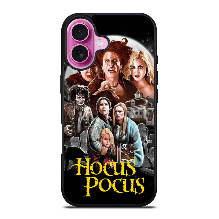 HOCUS POCUS DISNEY POSTER iPhone 16 Plus Case Cover