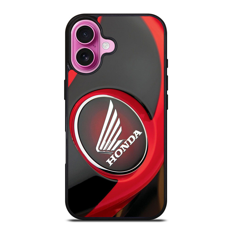 HONDA WING LOGO ICON iPhone 16 Plus Case Cover