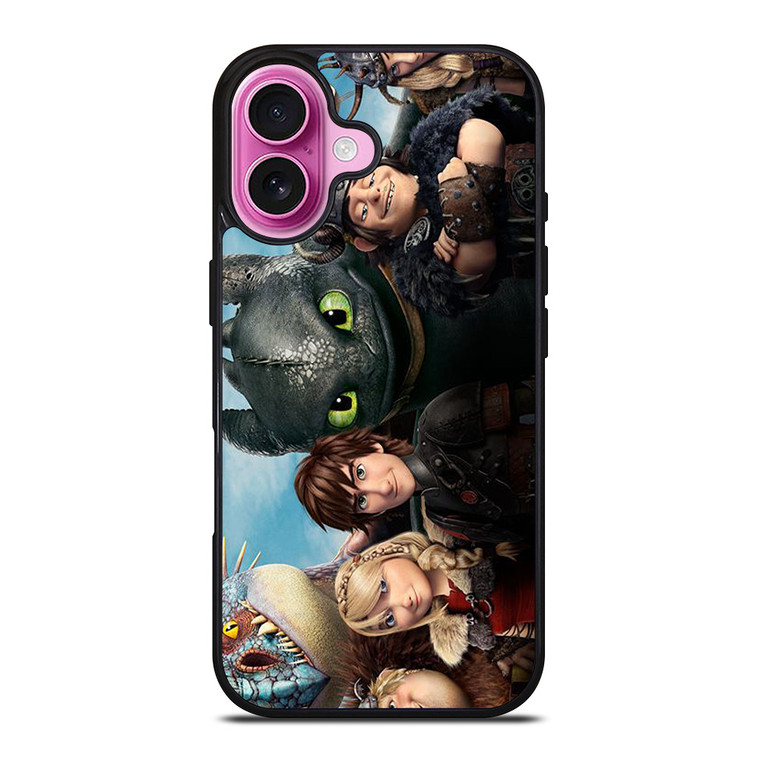 HOW TO TRAIN YOUR DRAGON CHARACTER iPhone 16 Plus Case Cover