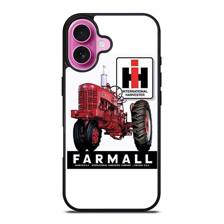 IH INTERNATIONAL HARVESTER FARMALL TRACTOR RETRO iPhone 16 Plus Case Cover